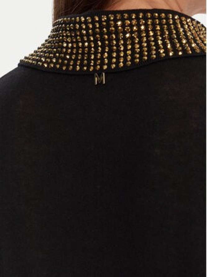 Lola Casademunt by Maite Sweter MF2511006 Czarny Regular Fit