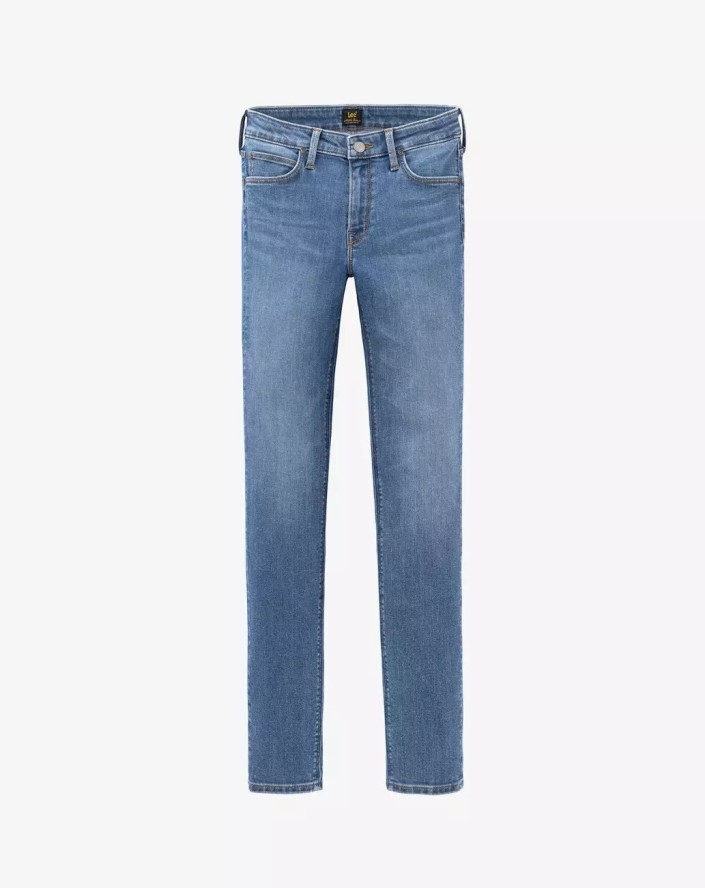 LEE SUPER SKINNY JODEE DAMSKIE SPODNIE JEANSOWE JEANSY LIGHT ARDEN L529MOHU 112112056