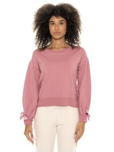 Leone 1947 Chic Tones Bluzy zimowe damskie z okrągłym dekoltem