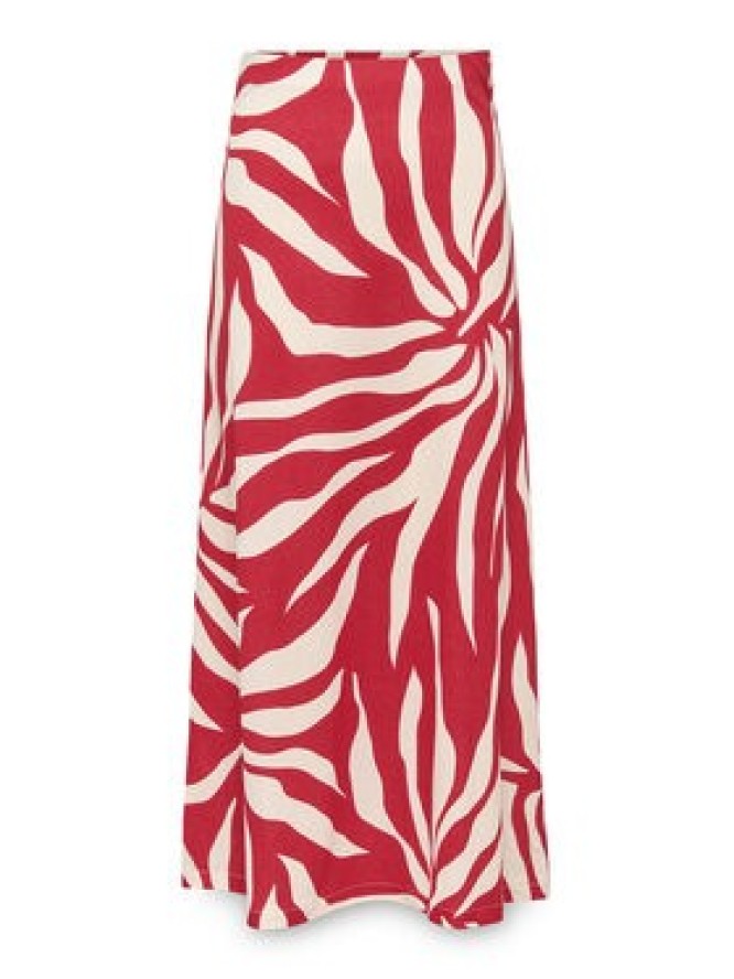ONLY Spódnica maxi Chigo Sakura 15366894 Czerwony Regular Fit