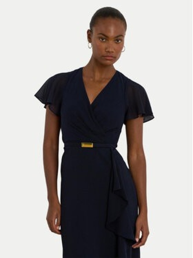 LAUREN RALPH LAUREN Sukienka wieczorowa 253909447002 Granatowy Regular Fit