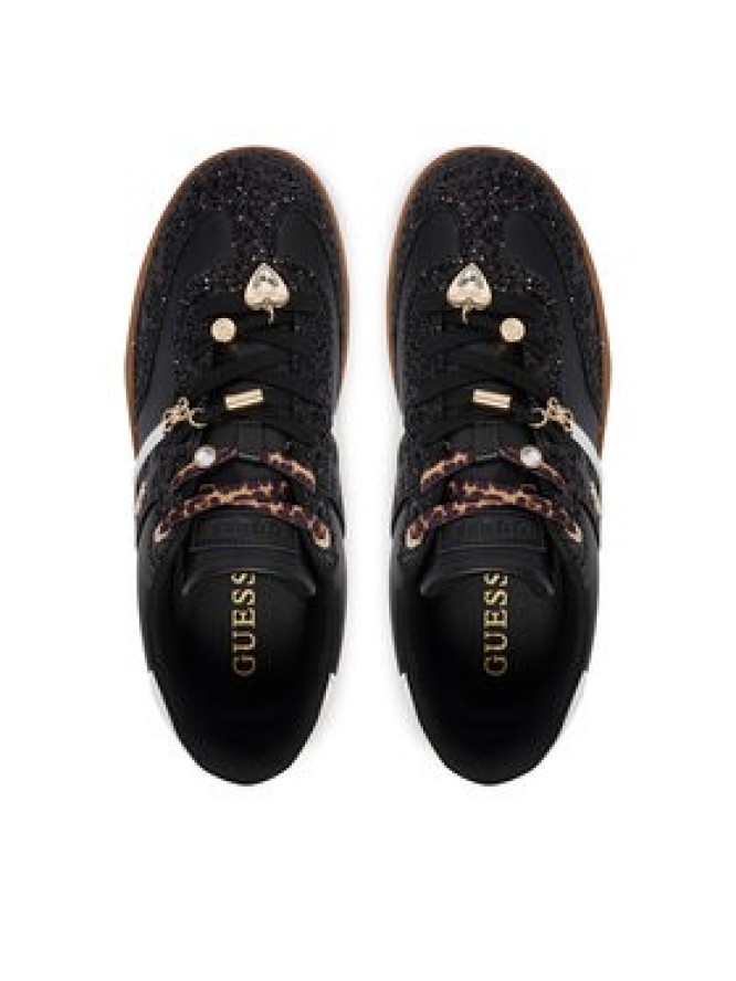 Guess Sneakersy FLFNAO ELE12 Czarny