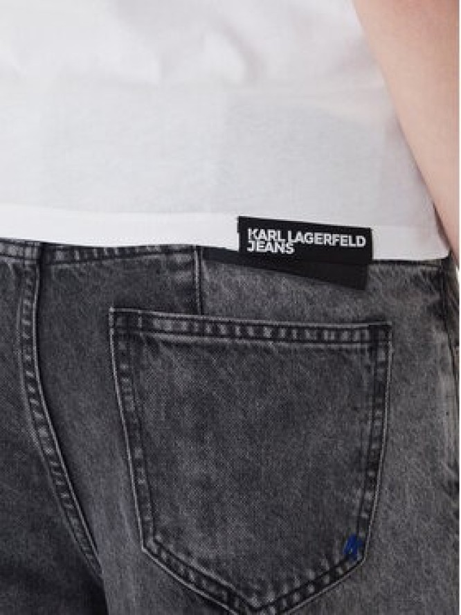 Karl Lagerfeld Jeans T-Shirt A1W17004 Biały Slim Fit