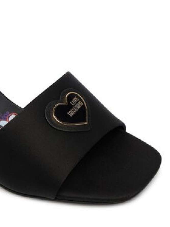 LOVE MOSCHINO Klapki JA28215G0OJO0000 Czarny
