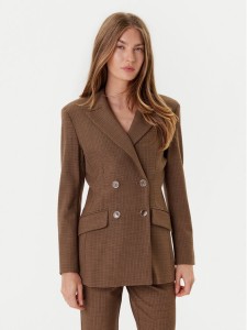 Marella Marynarka Agile 2523046201 Brązowy Regular Fit