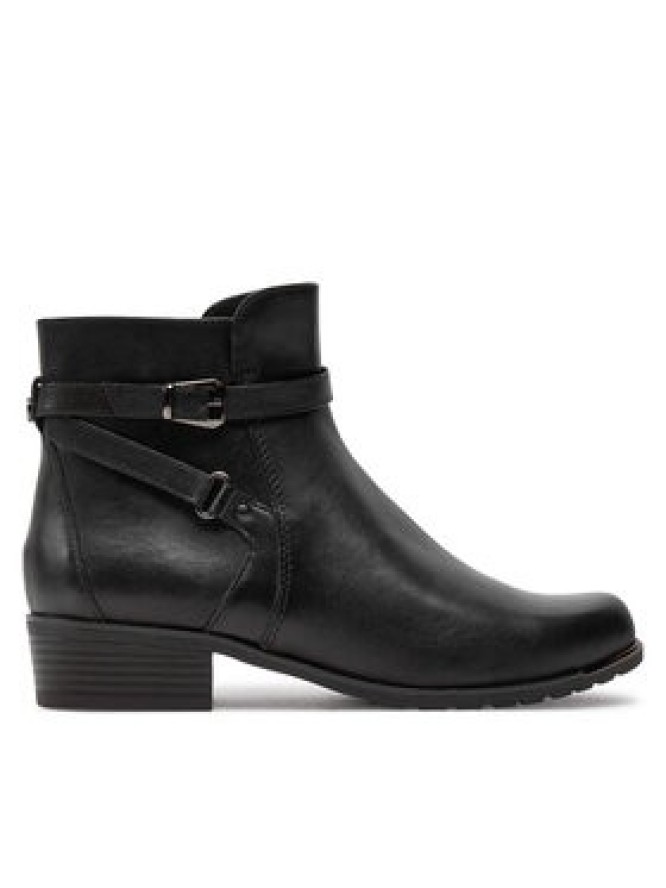 Caprice Botki 9-25308-43 Czarny