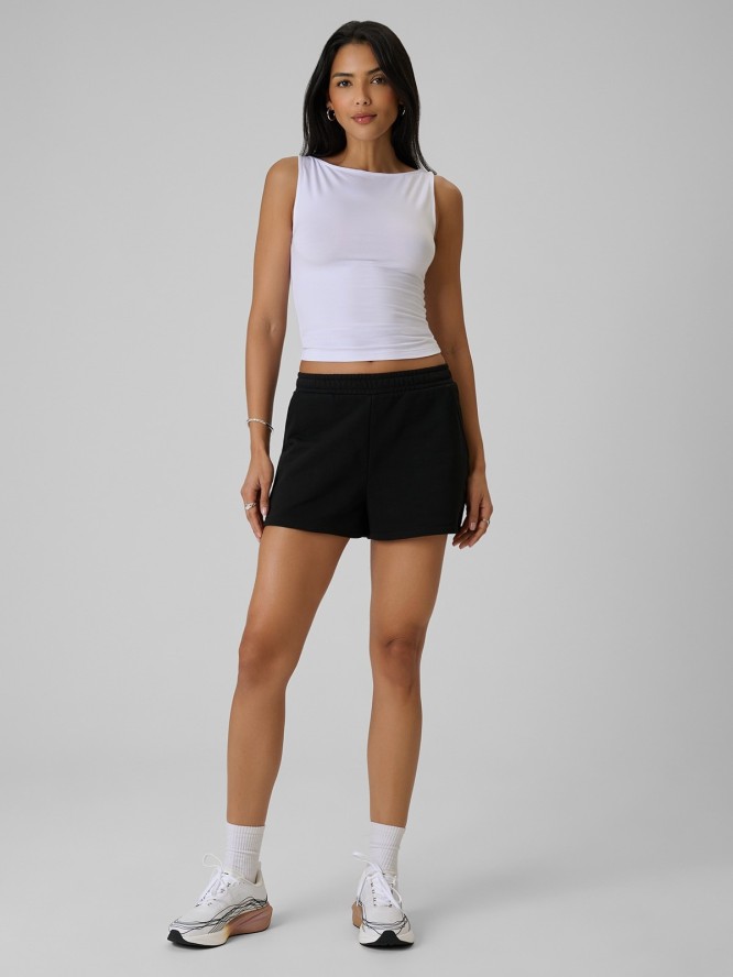 4F Top slim z modalem damski - biały XL