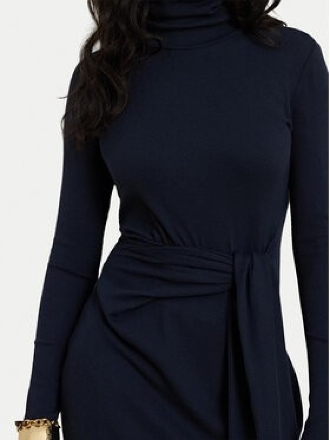 LAUREN RALPH LAUREN Sukienka dzianinowa 200980028008 Granatowy Slim Fit