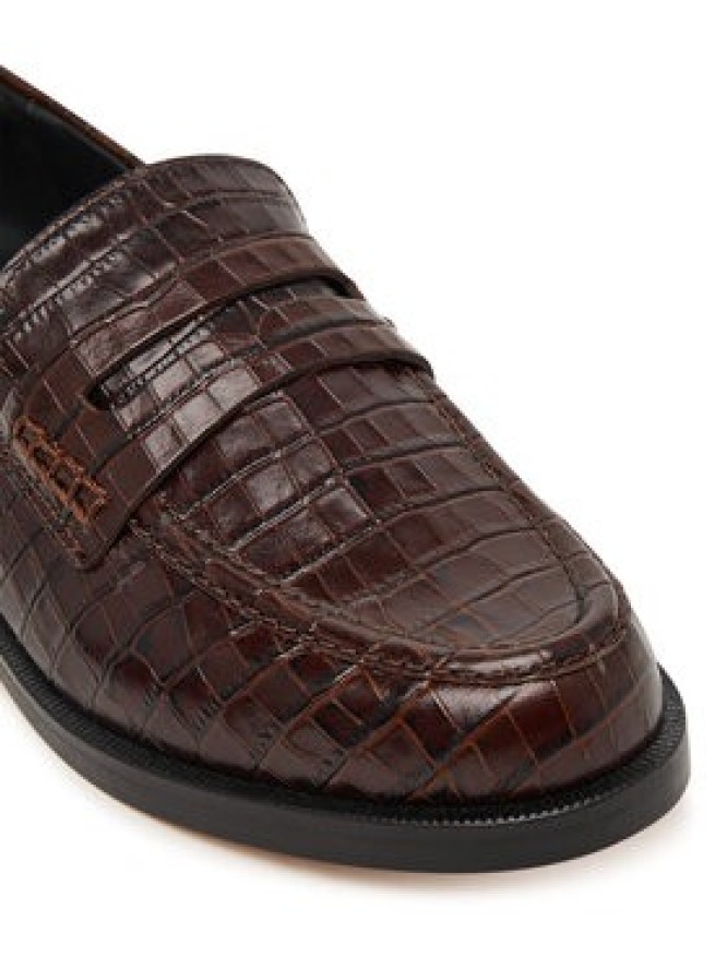 Clarks Półbuty Straven2 Penny 26327145 Brązowy