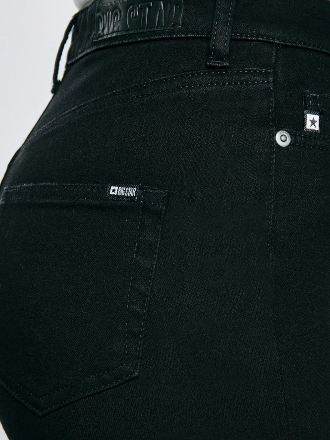 Jeansy damskie czarne Adela Bootcut 908