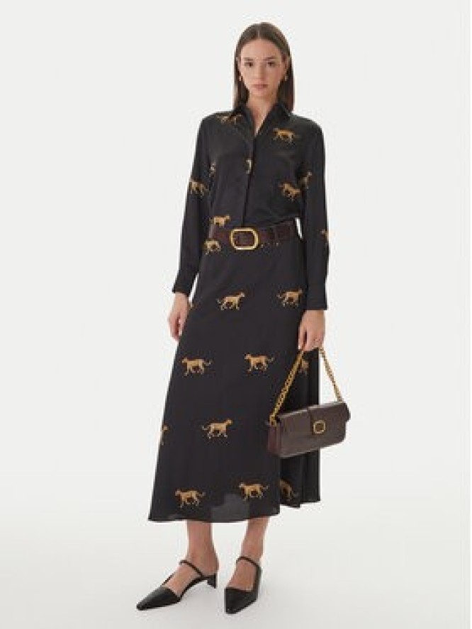 LOLA CASADEMUNT Koszula LS2615051 Czarny Regular Fit