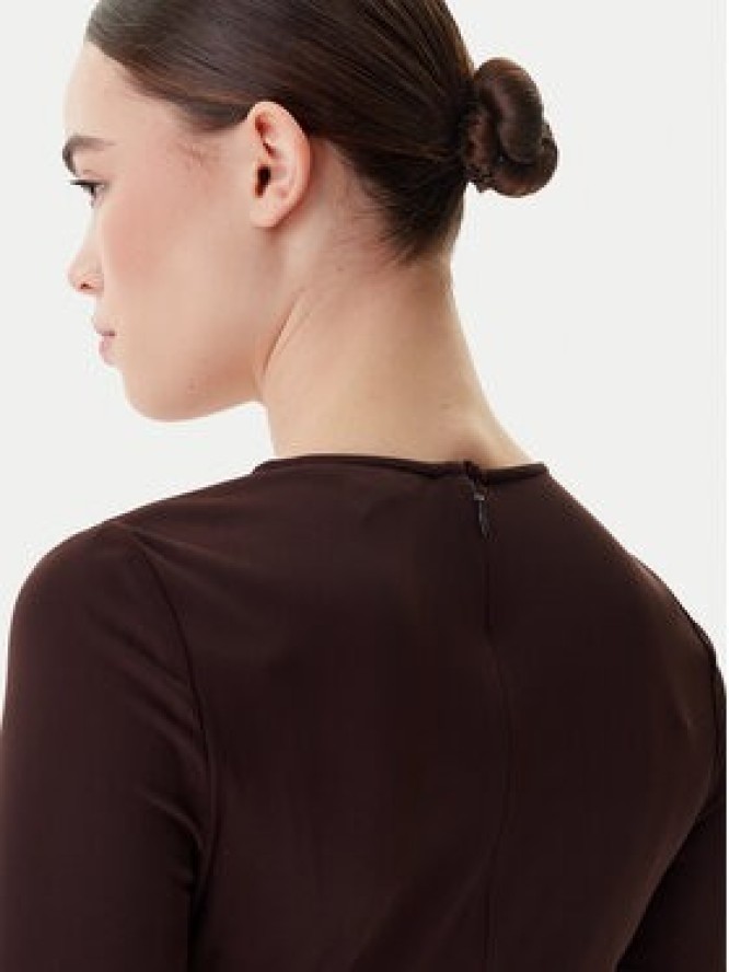 LAUREN RALPH LAUREN Sukienka codzienna 250951397001 Brązowy Slim Fit