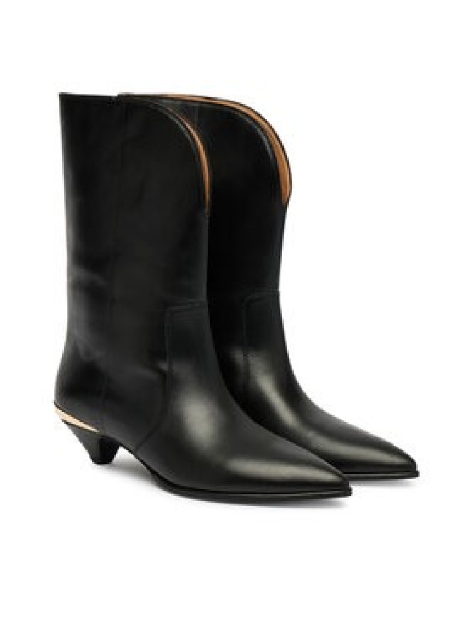 LOVE MOSCHINO Botki JA24363G0NIA0000 Czarny