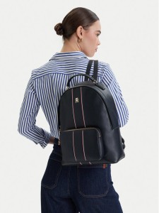 Tommy Hilfiger Plecak Th Daily Backpack Corp AW0AW18851 Granatowy