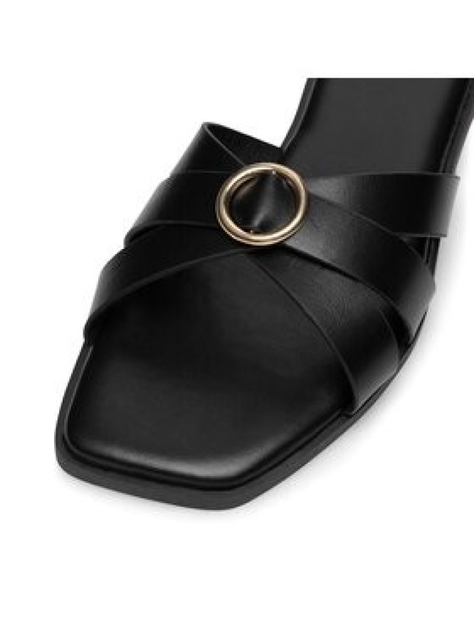 DeeZee Klapki KLE1004-109 Czarny