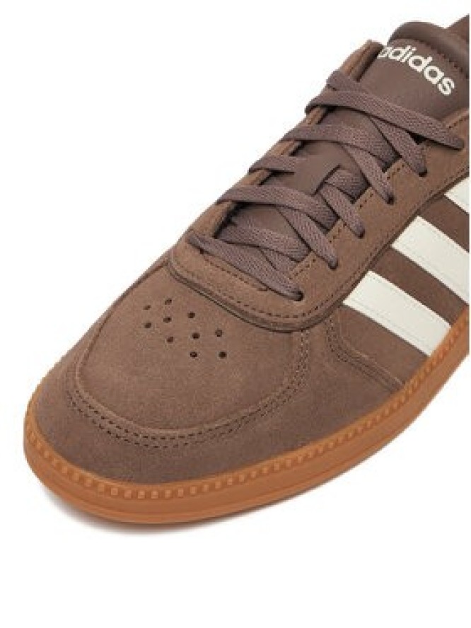 adidas Sneakersy BREAKNET SLEEK JR6905 Brązowy