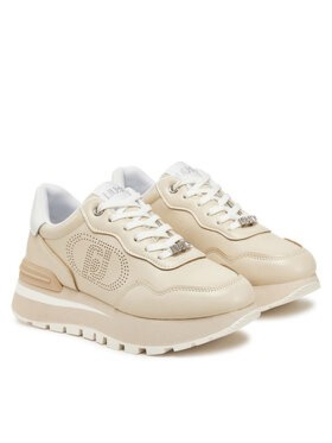 Liu Jo Sneakersy BA5043 P0102 Écru