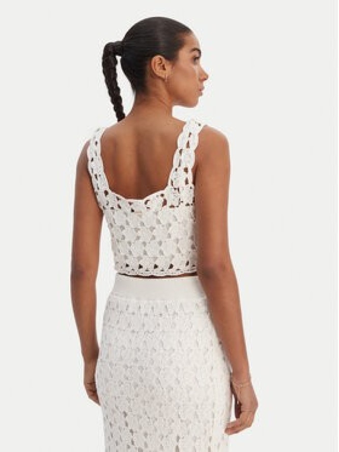 Fracomina Top FR26ST4017K488R6 Écru Regular Fit