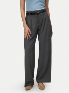 Vero Moda Spodnie materiałowe Tahia 10340300 Szary Wide Leg