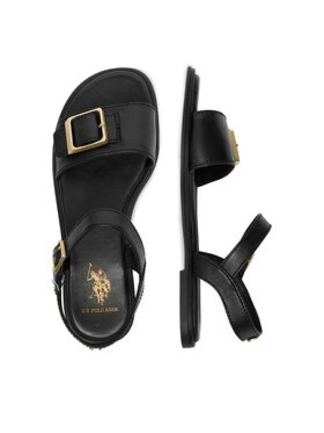 U.S. Polo Assn. Sandały EO-TEMPE002W/6L1 Czarny