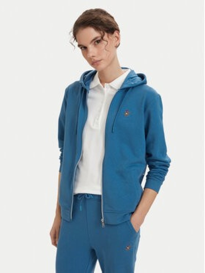 Beverly Hills Polo Club Bluza P-SS26W-F546540 Niebieski Regular Fit