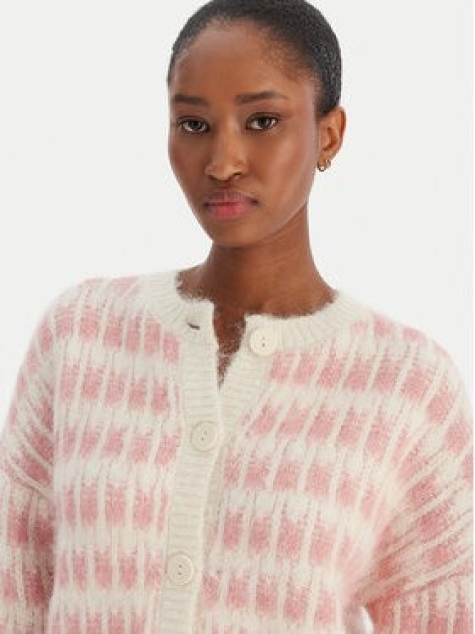 Vero Moda Kardigan Lisa 10336622 Beżowy Regular Fit