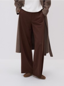 Spodnie dresowe - ciemnobrązowy