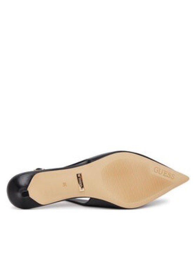 Guess Czółenka FLTJES LEA05 Czarny