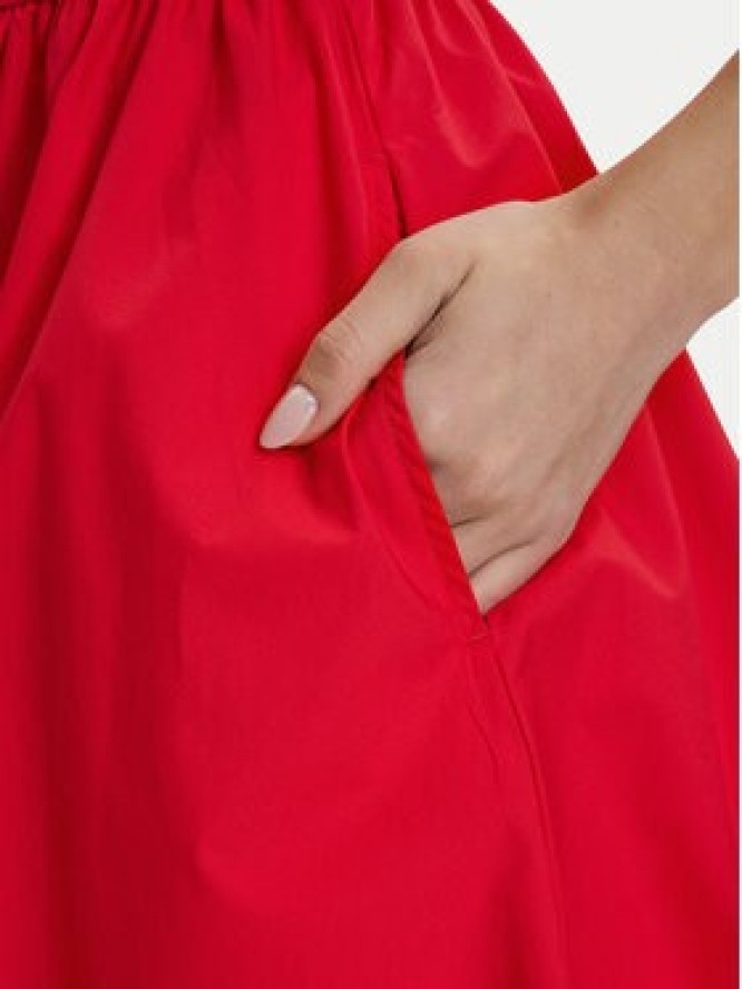 Tommy Jeans Sukienka letnia DW0DW22352 Czerwony Slim Fit