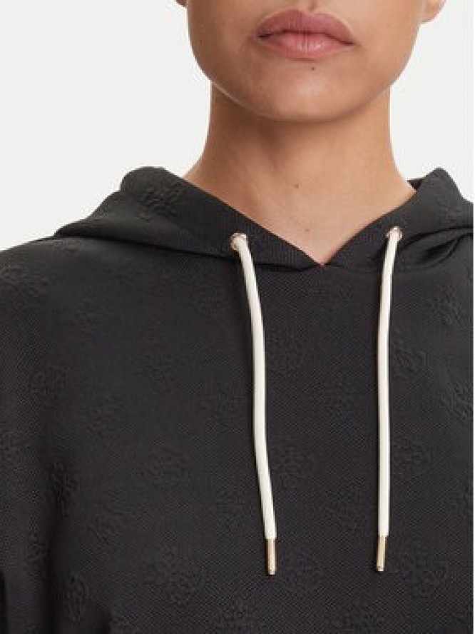 Guess Bluza V5YQ04 KBSL2 Czarny Regular Fit