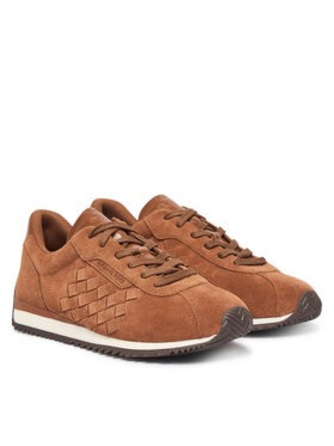 MICHAEL Michael Kors Sneakersy Rhodes 43F6RHFS2S Brązowy