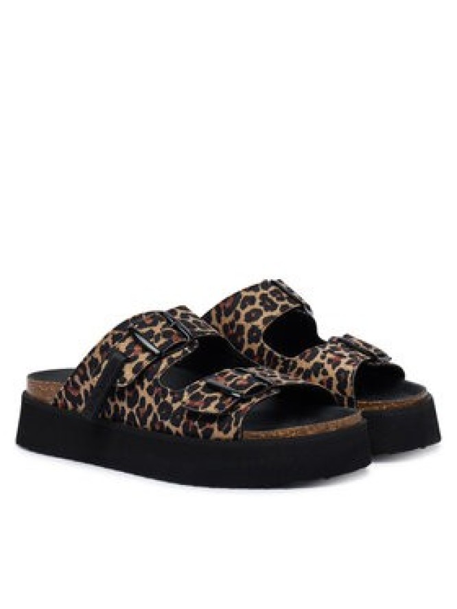 D.Franklin Klapki DFSH414003 Brązowy