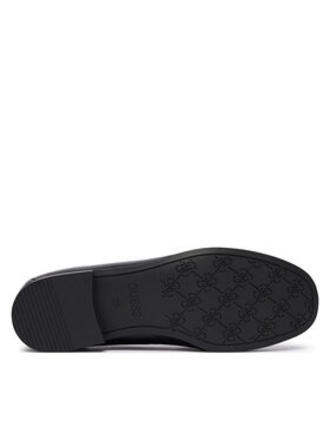 Guess Mokasyny FLTBEA LEA14 Czarny