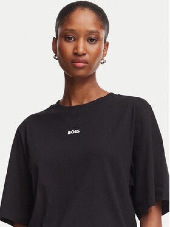 BOSS T-Shirt Enis 50523256 Czarny Regular Fit