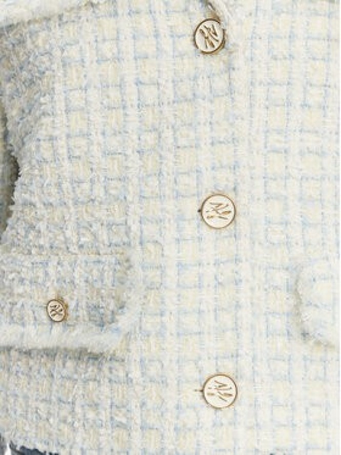 KARL LAGERFELD Marynarka A2W14024 Błękitny Regular Fit