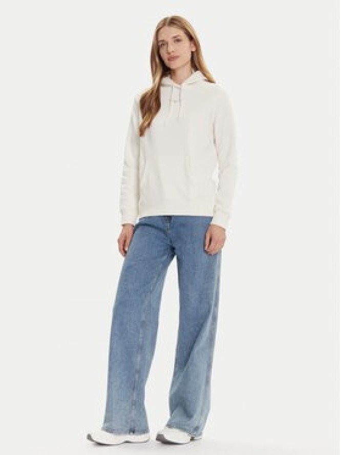 Tommy Jeans Bluza Linear DW0DW21963 Biały Regular Fit