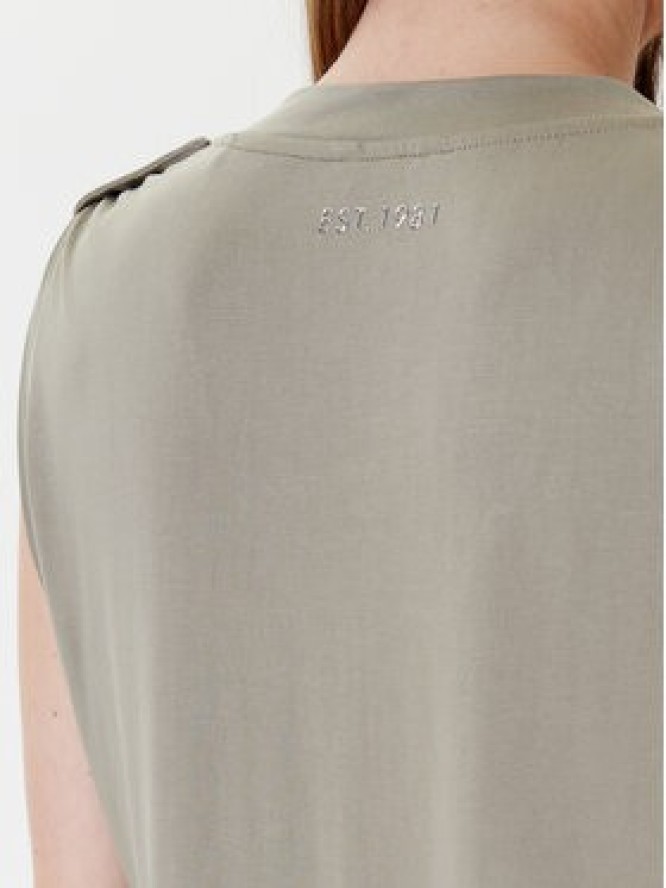 Guess Bluzka W5YP52 KCYW2 Zielony Regular Fit