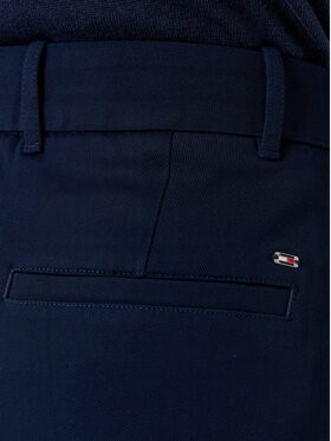 Tommy Hilfiger Spodnie materiałowe WW0WW46749 Granatowy Relaxed Fit