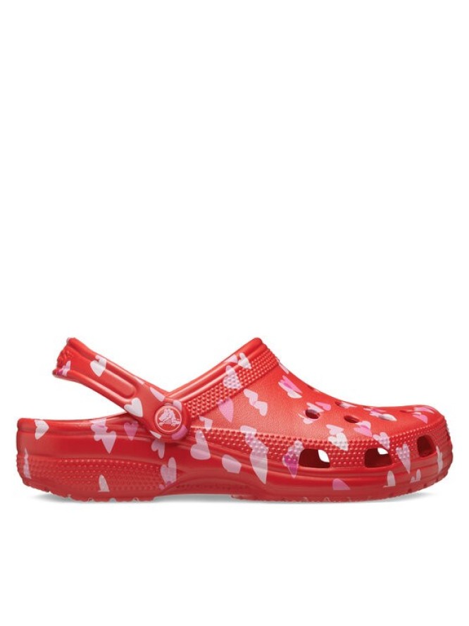 Crocs Klapki Classic Vday Clog 209682 Czerwony