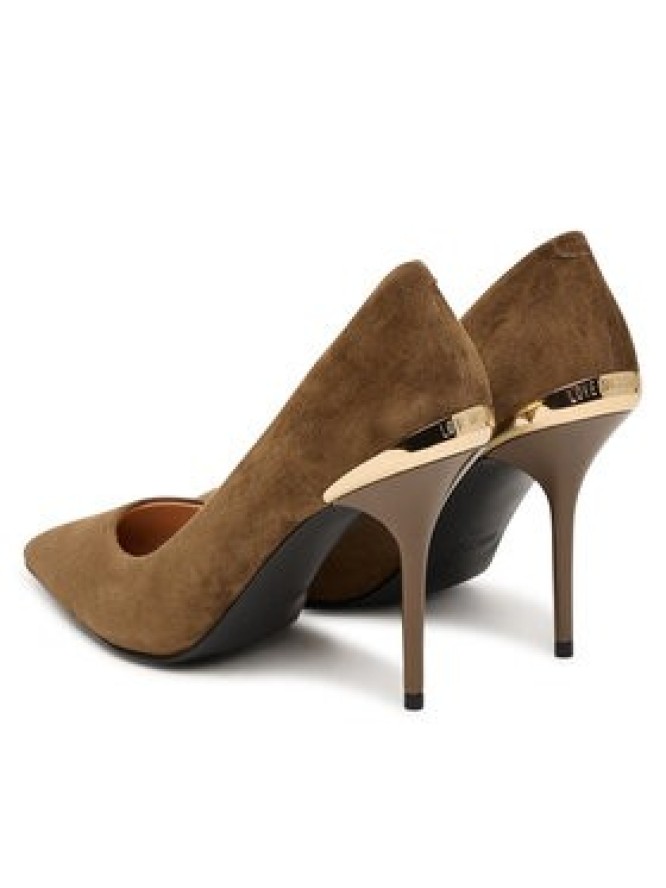 LOVE MOSCHINO Szpilki JA10459G1PJA0218 Czarny
