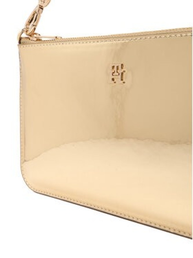 Tommy Hilfiger Torebka Th Icon Chain Shoulder Pouch Met AW0AW18219 Złoty