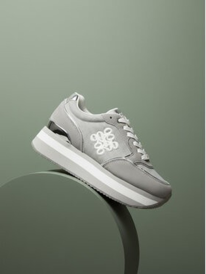 Nine West Sneakersy SS25-3C093 Srebrny