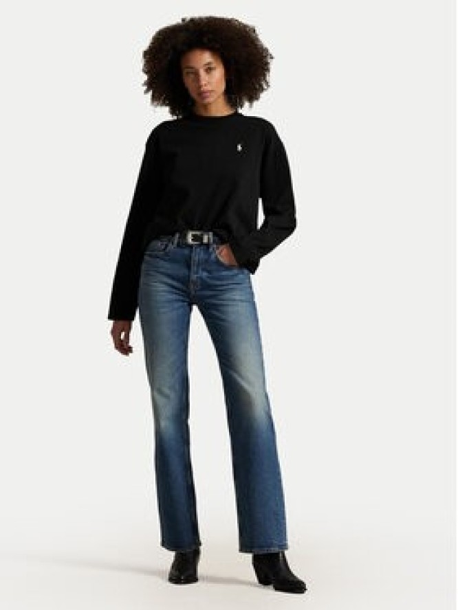 Polo Ralph Lauren Bluzka 211967105002 Czarny Straight Fit