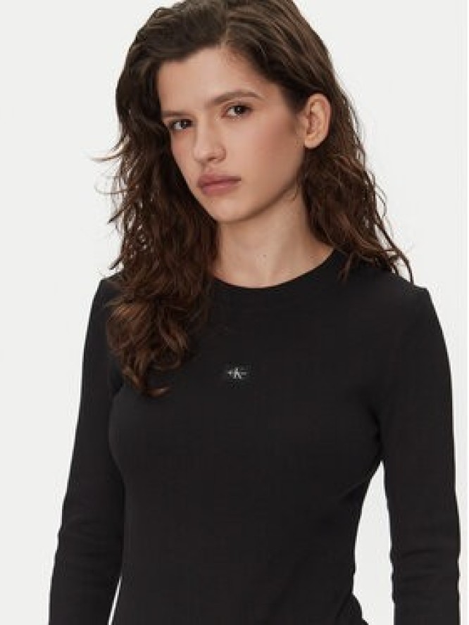 Calvin Klein Jeans Sukienka codzienna J20J225112 Czarny Slim Fit