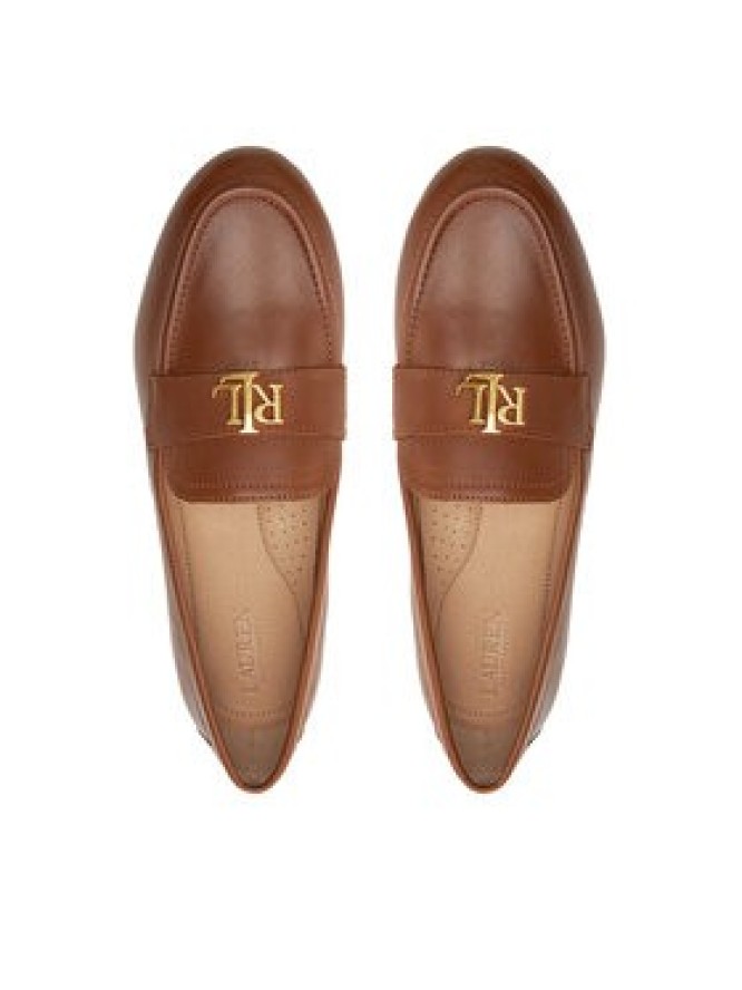 LAUREN RALPH LAUREN Loafersy 802946808002 Brązowy