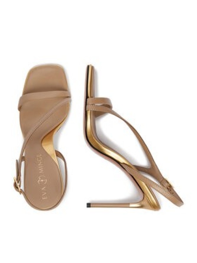 Eva Minge Sandały ROSEMARY-LT1520-2 Beżowy