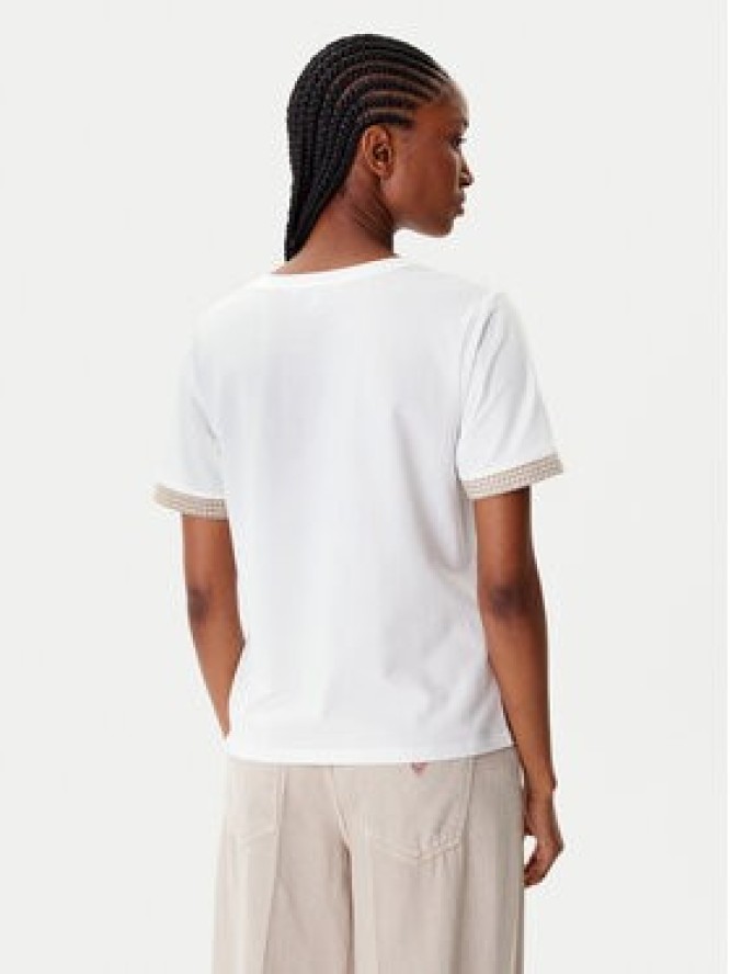 Morgan T-Shirt 252-DAEL Biały Regular Fit