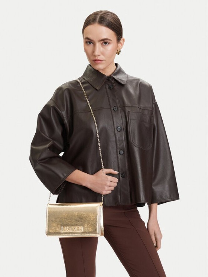 LOVE MOSCHINO Torebka JC4345PP0OKQ0900 Złoty