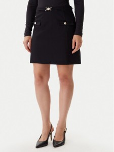 Guess Spódnica trapezowa W5BD61 KCMU2 Czarny Regular Fit