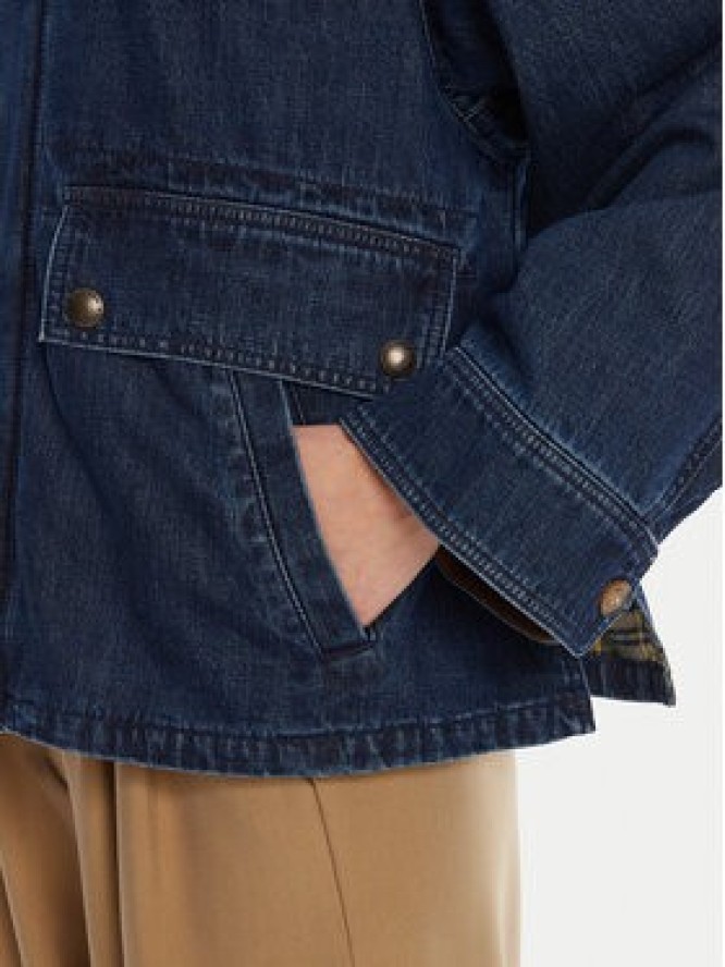 Polo Ralph Lauren Kurtka jeansowa 211971233001 Niebieski Oversize